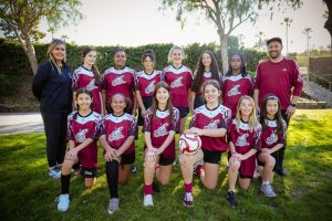 Lady Eagles Soccer Team Photo 2021-2022